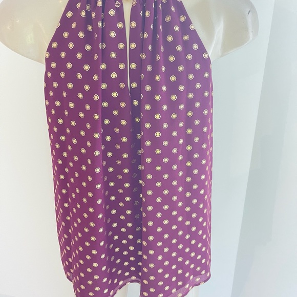 Michael Kors women Halter top size L, NEW Color Burgundy - Picture 7 of 11